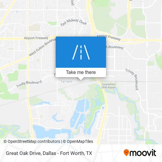 Great Oak Drive map