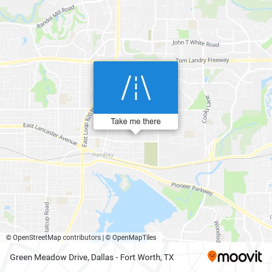 Mapa de Green Meadow Drive