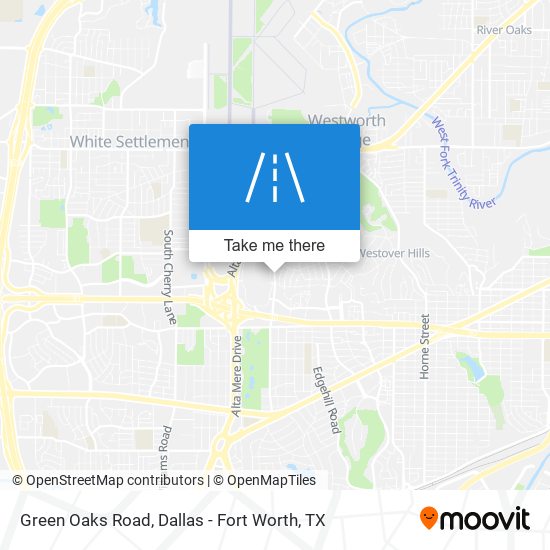 Green Oaks Road map