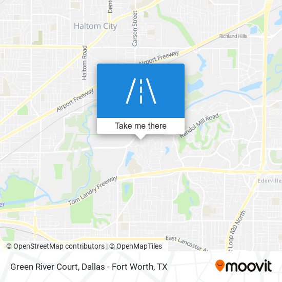 Green River Court map