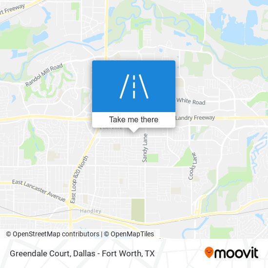Greendale Court map