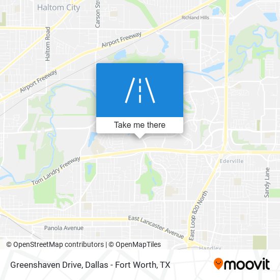 Greenshaven Drive map