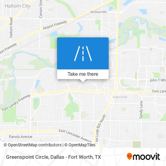 Greenspoint Circle map