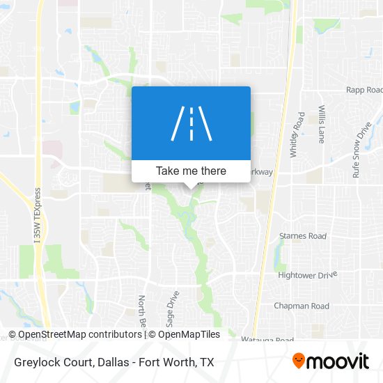 Greylock Court map