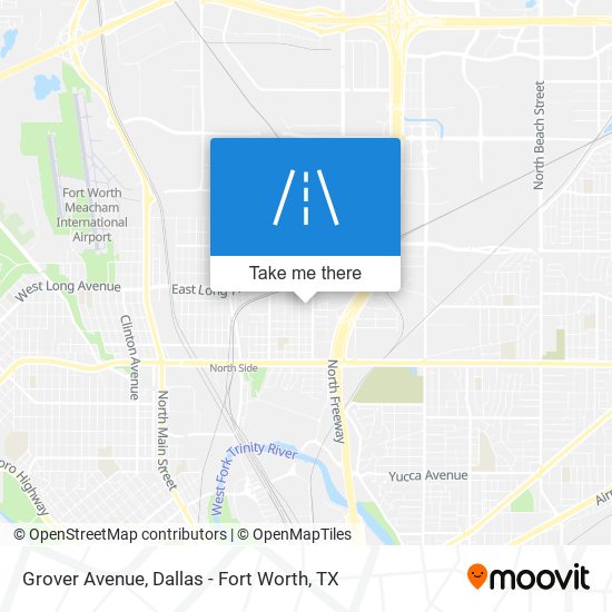 Grover Avenue map