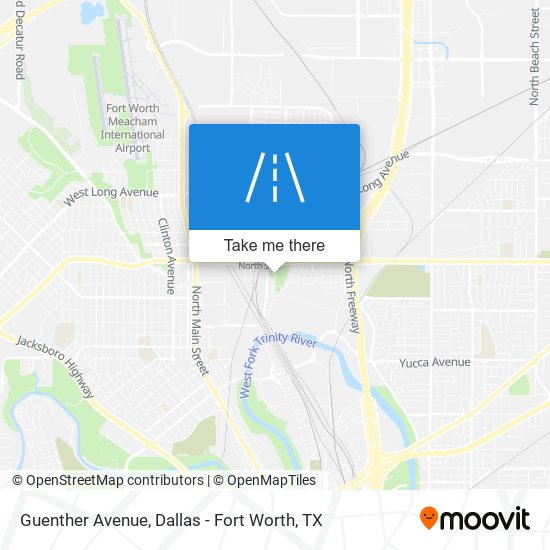 Mapa de Guenther Avenue