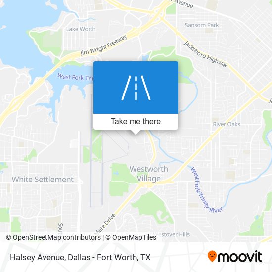 Mapa de Halsey Avenue