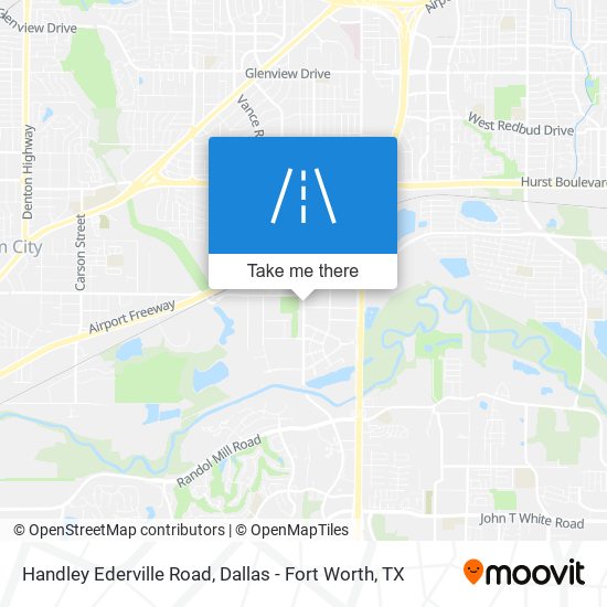 Handley Ederville Road map