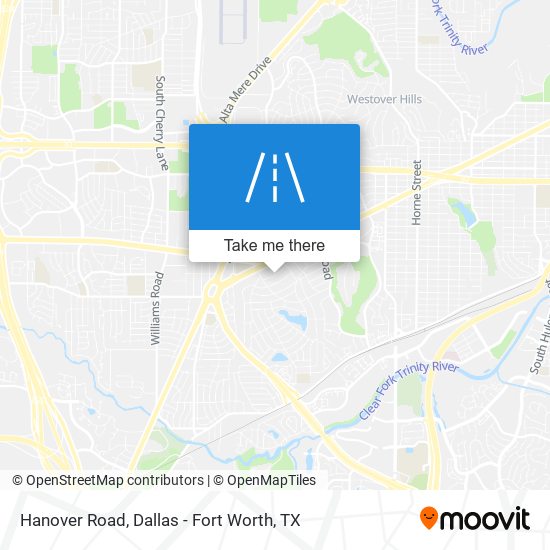 Mapa de Hanover Road