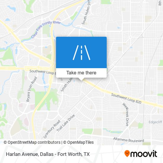 Harlan Avenue map