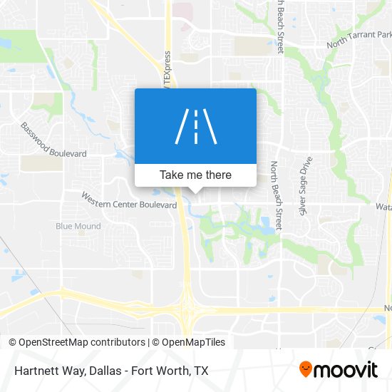 Hartnett Way map