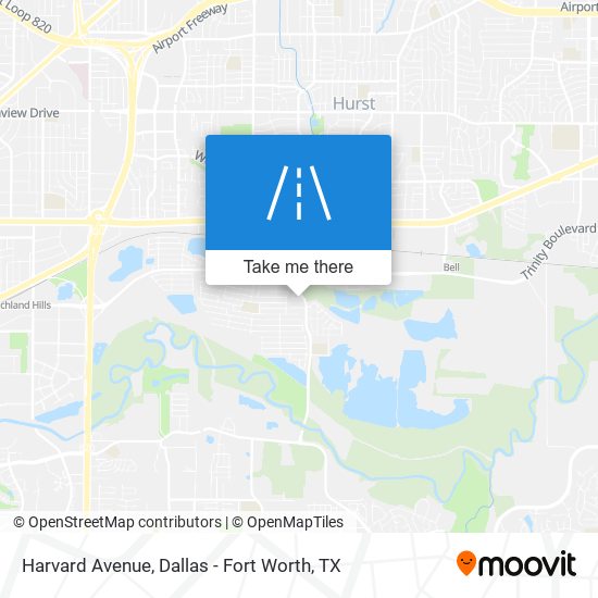 Harvard Avenue map