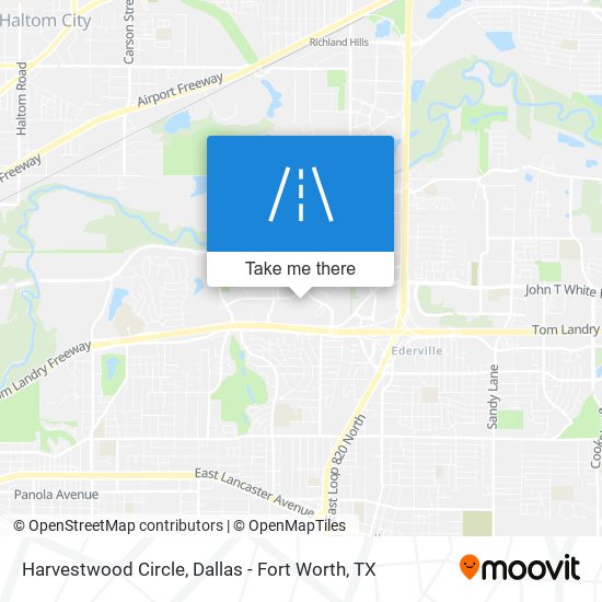 Mapa de Harvestwood Circle