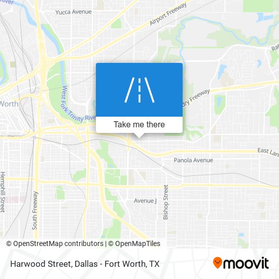 Mapa de Harwood Street