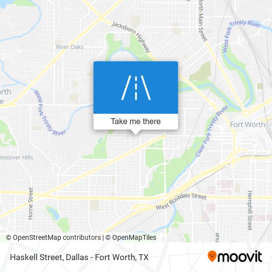 Haskell Street map