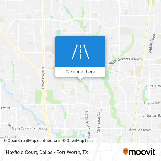 Hayfield Court map