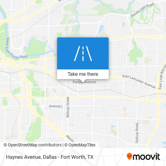 Mapa de Haynes Avenue