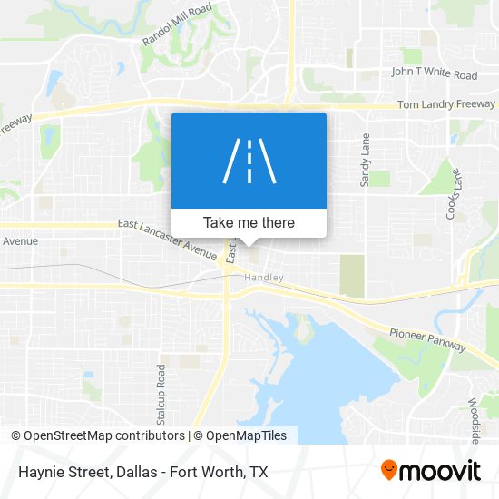 Haynie Street map