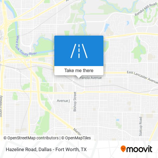 Mapa de Hazeline Road