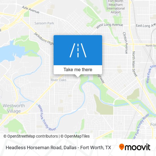 Mapa de Headless Horseman Road