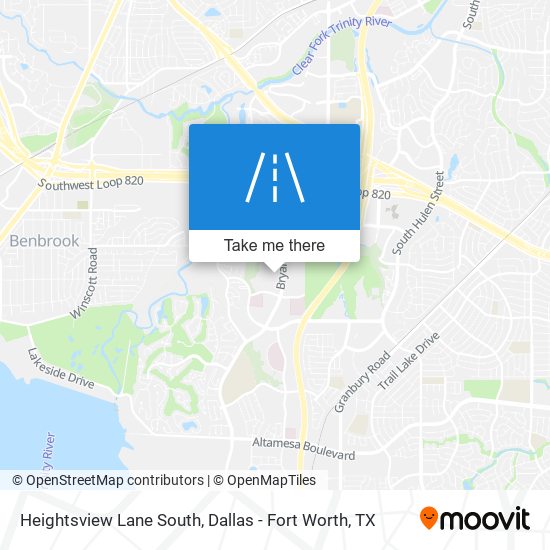 Mapa de Heightsview Lane South