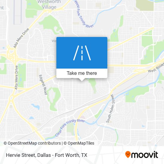 Hervie Street map