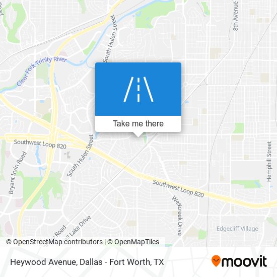 Heywood Avenue map