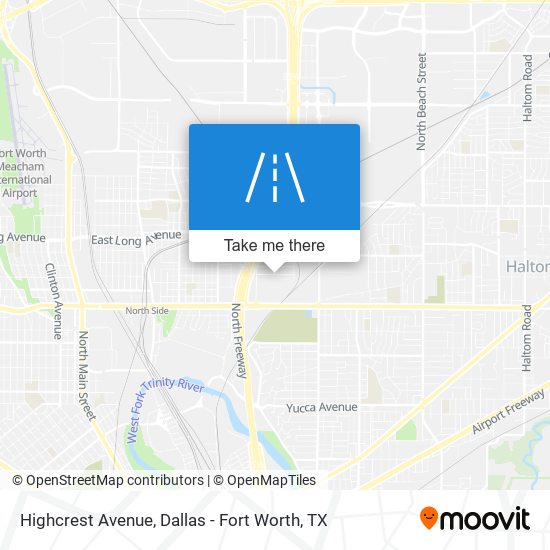 Mapa de Highcrest Avenue