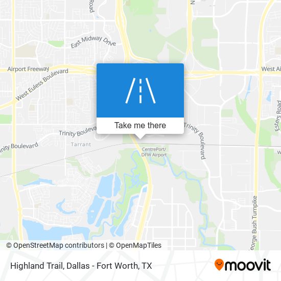 Highland Trail map