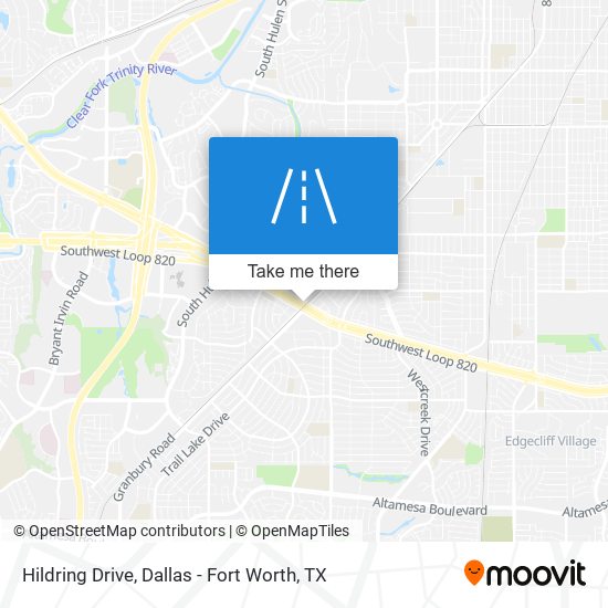 Hildring Drive map