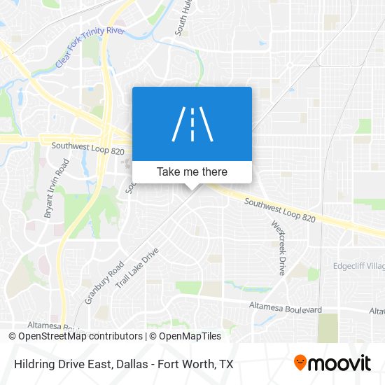 Hildring Drive East map
