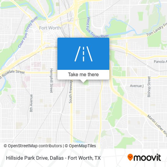 Mapa de Hillside Park Drive