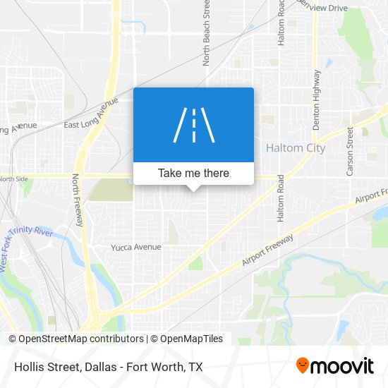 Hollis Street map