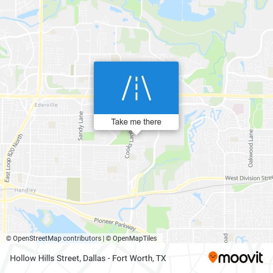 Hollow Hills Street map