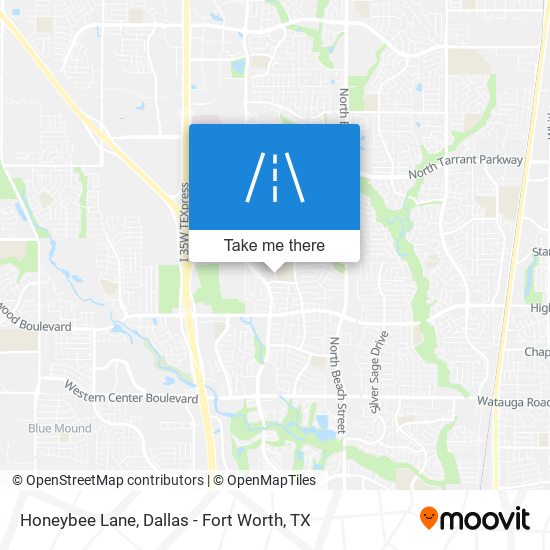 Mapa de Honeybee Lane