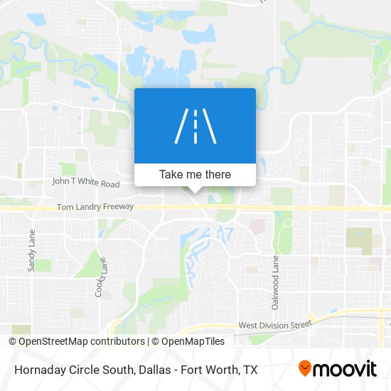 Hornaday Circle South map