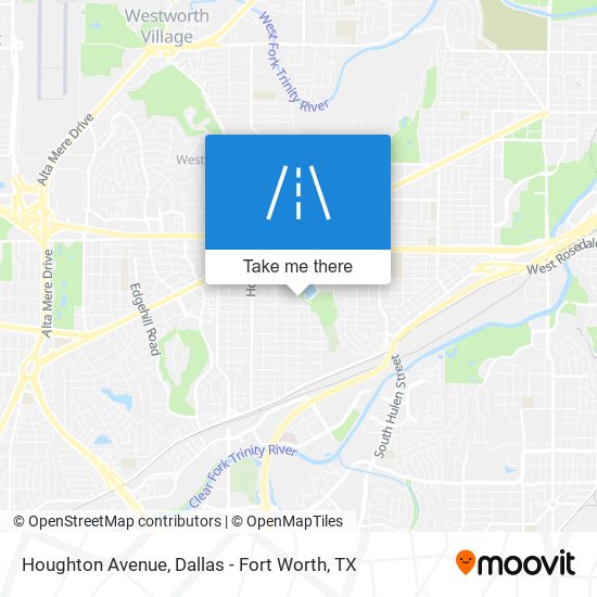 Houghton Avenue map