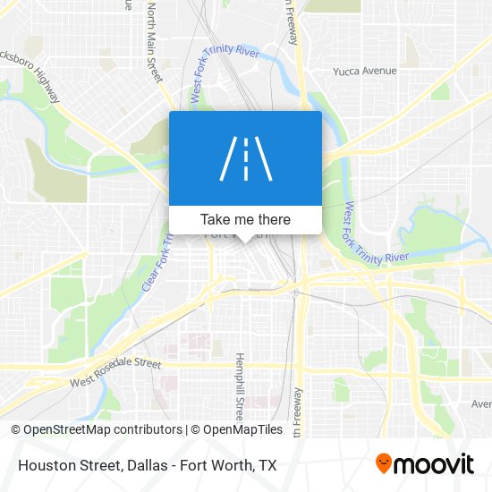 Houston Street map