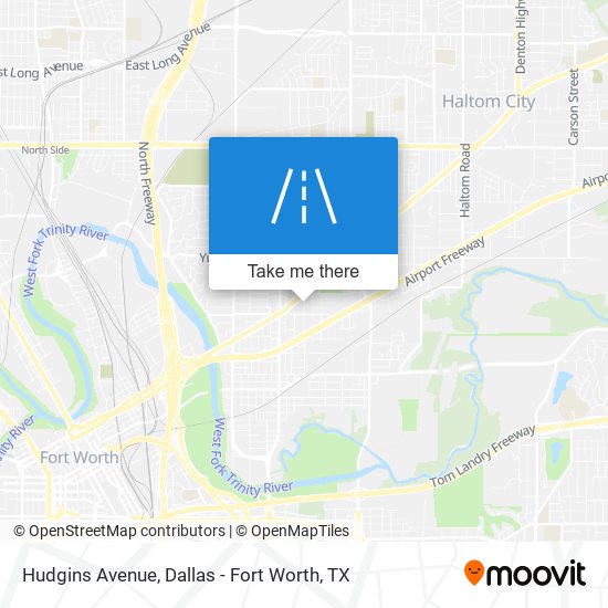 Hudgins Avenue map