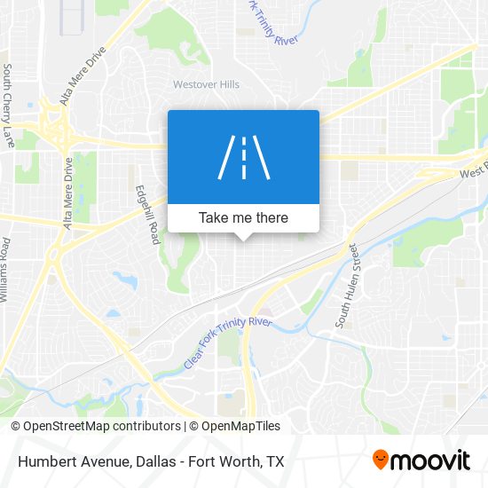 Humbert Avenue map