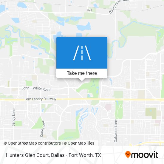 Mapa de Hunters Glen Court