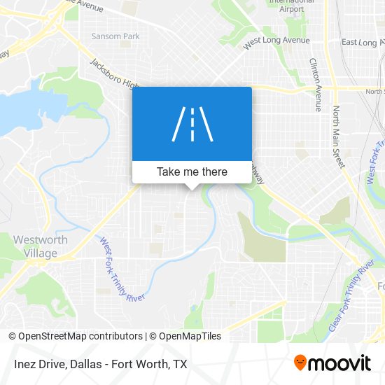 Mapa de Inez Drive