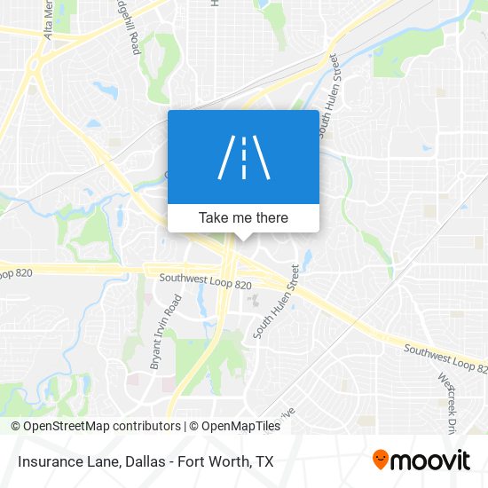 Insurance Lane map