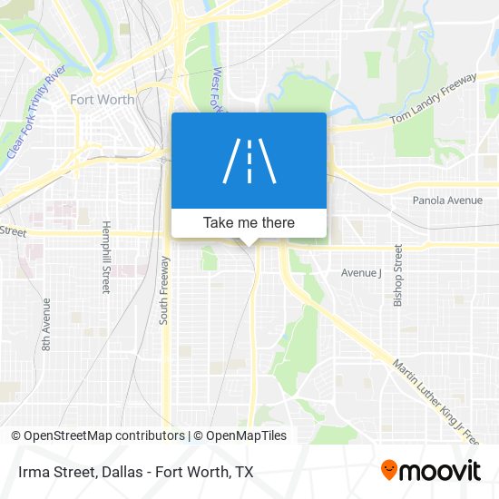 Irma Street map