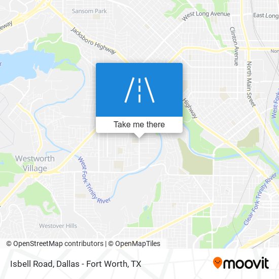 Mapa de Isbell Road