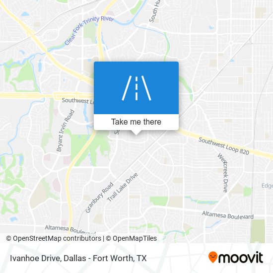 Mapa de Ivanhoe Drive