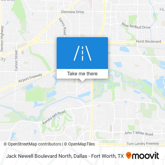 Mapa de Jack Newell Boulevard North