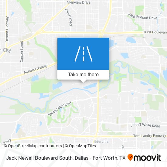 Mapa de Jack Newell Boulevard South