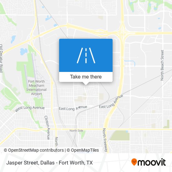 Mapa de Jasper Street