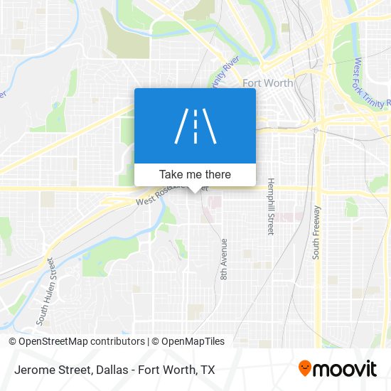 Jerome Street map